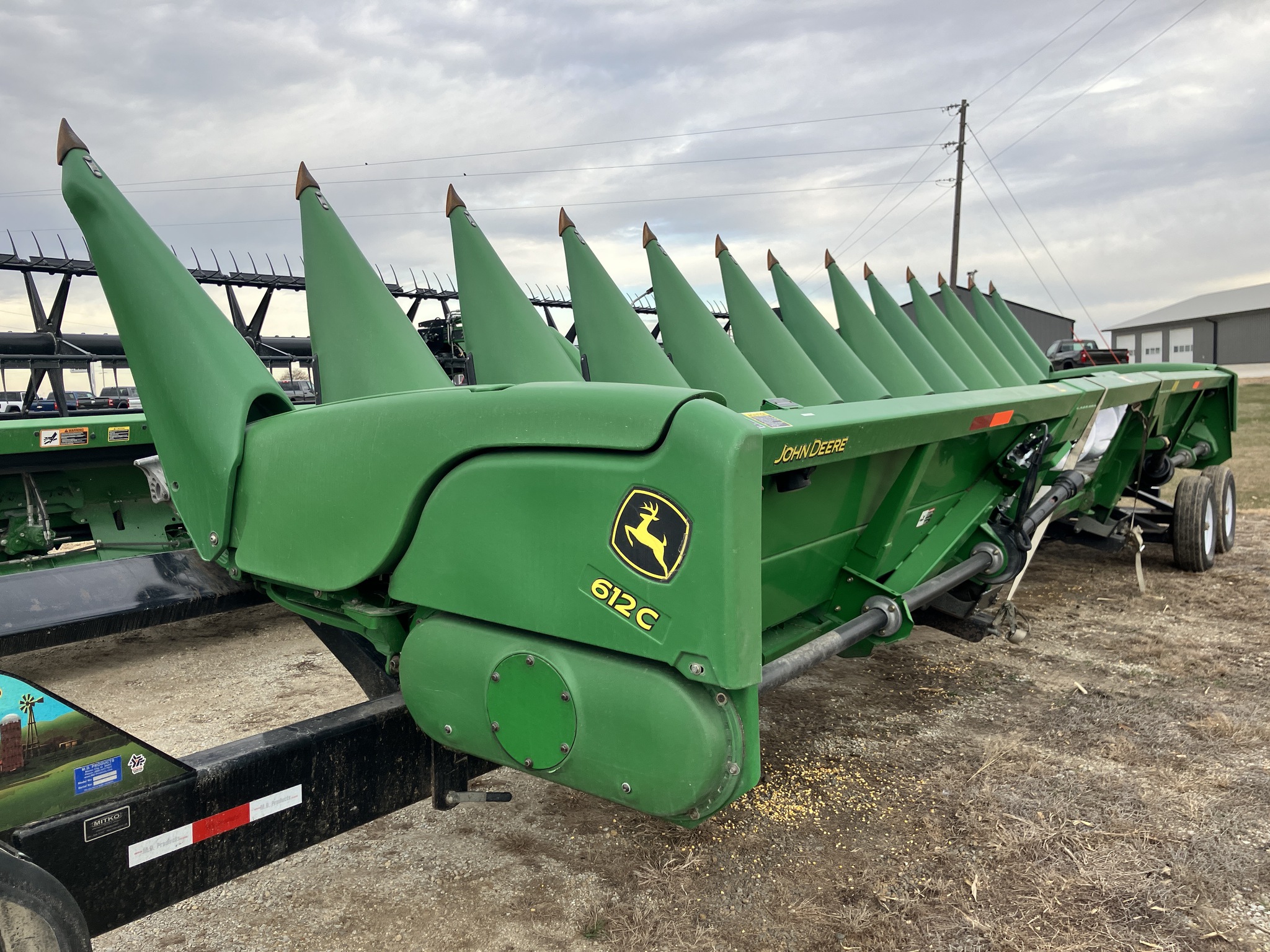 2009 John Deere 612C Image 20