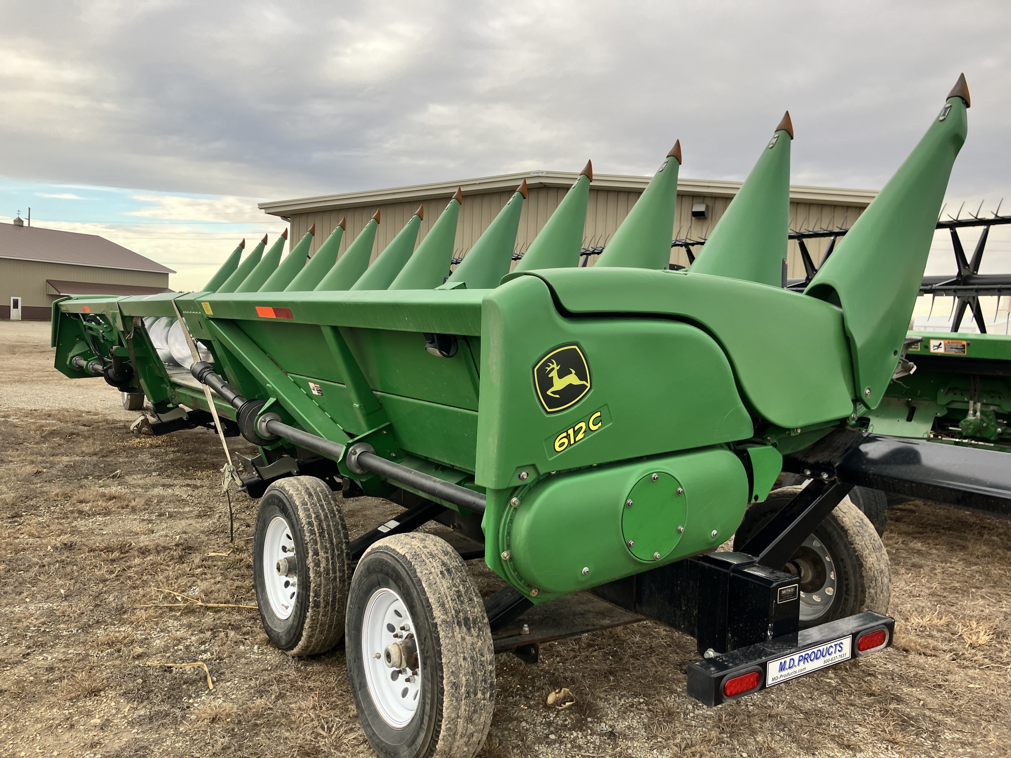 2009 John Deere 612C Image 16