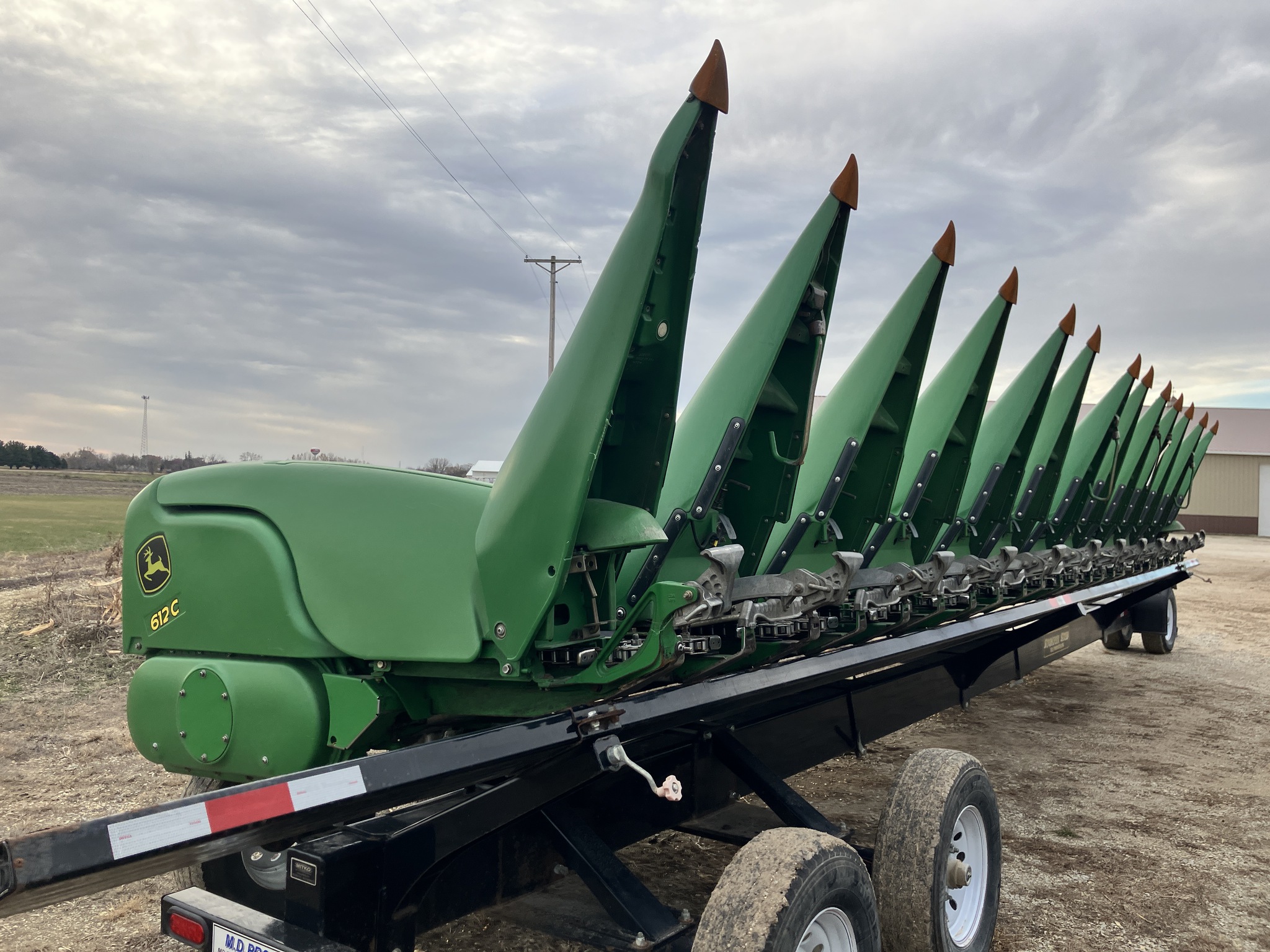 2009 John Deere 612C Image 14