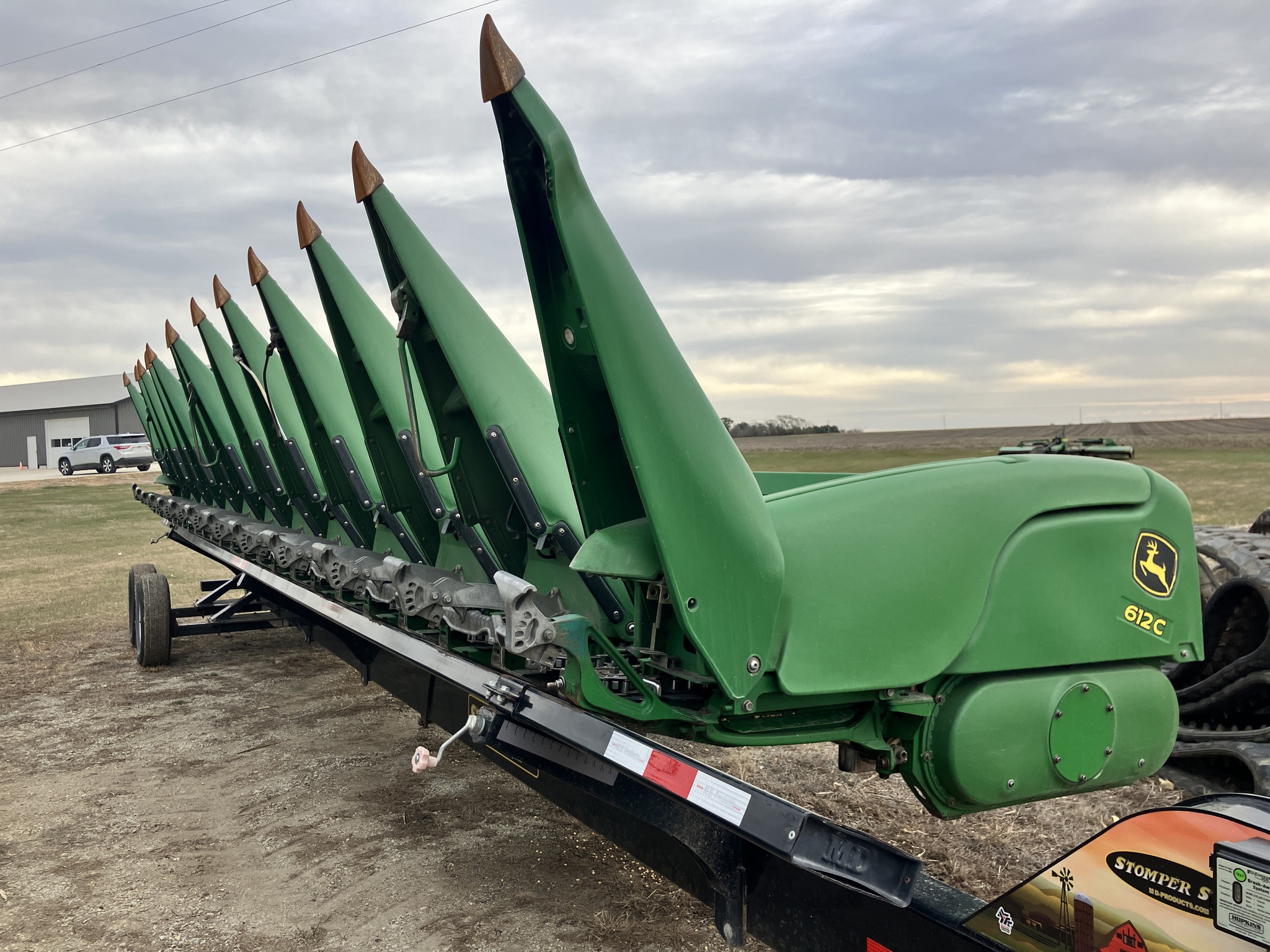 2009 John Deere 612C Image 1