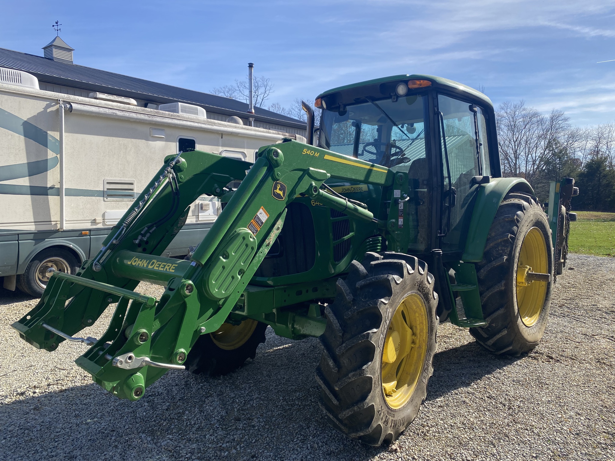Used 2009 John Deere 6430 Utility Tractors at Koenig Equipment in Greensburg, IN - PhotoXL3