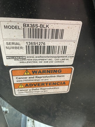 2021 Wallenstein BX36S