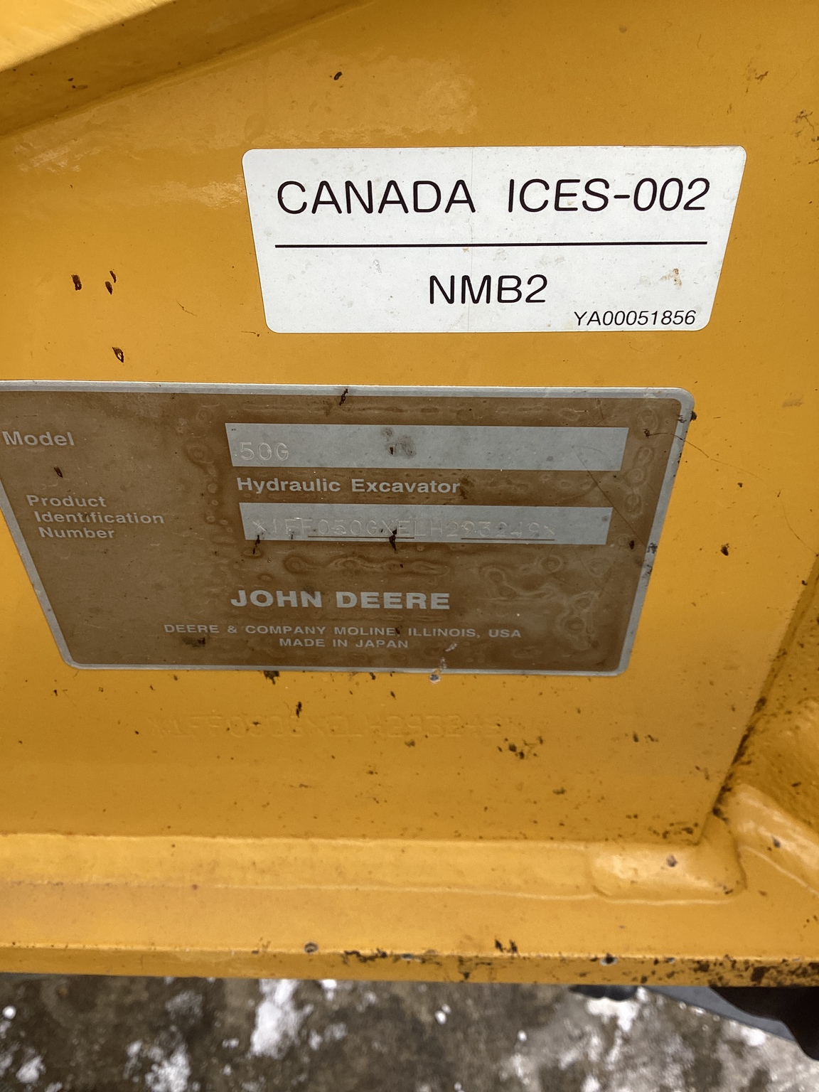 2020 John Deere 50G Image 16