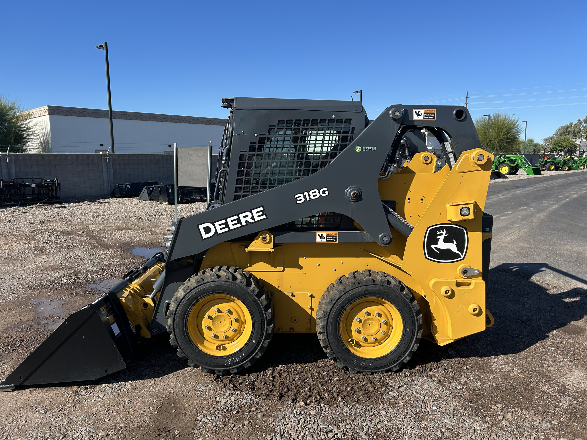 2022 John Deere 318G Image 2