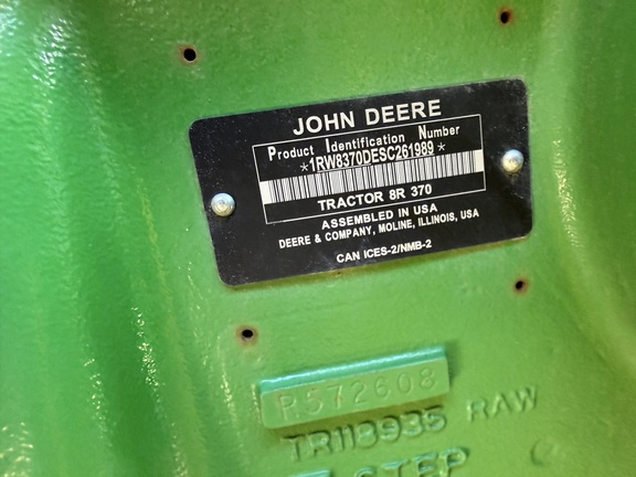 2025 John Deere 8R 370 - Photo40