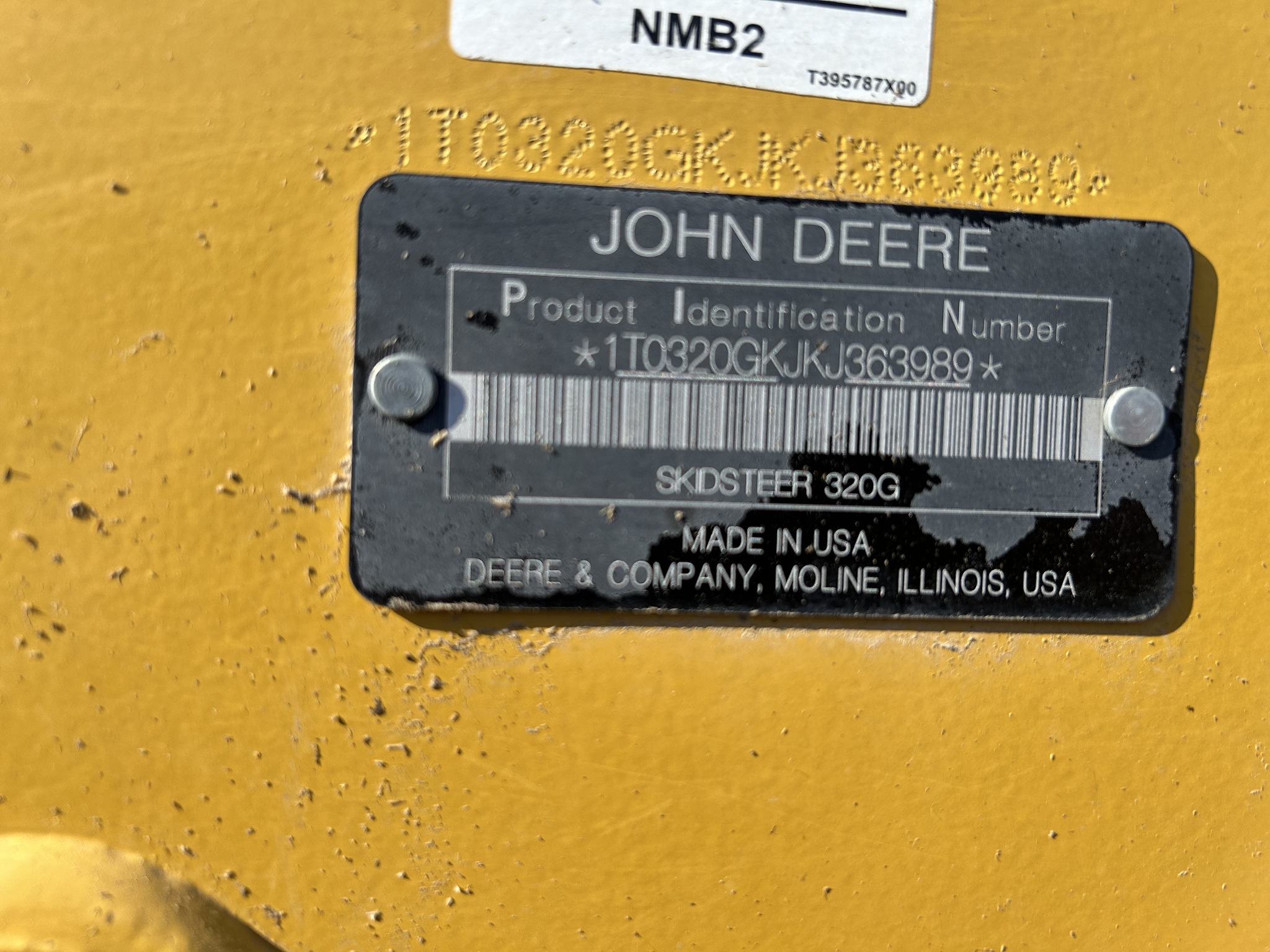 2019 John Deere 320G Image 12