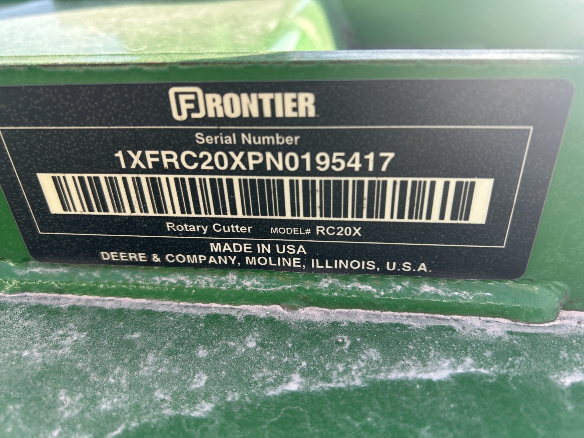  2022 Frontier RC2060 at Heritage Tractor in Anderson, MO