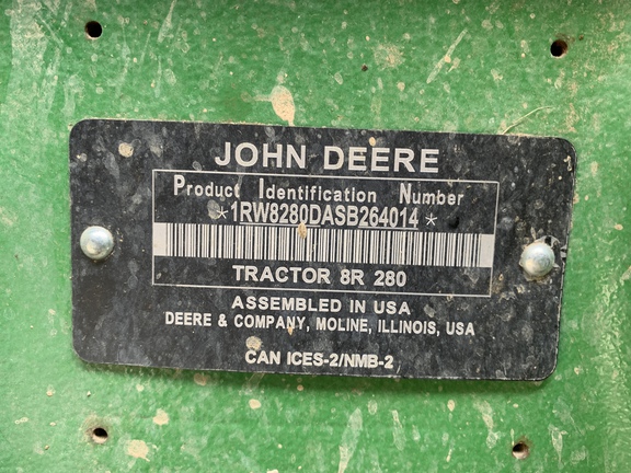 Photo of 2025 John Deere 8R 280