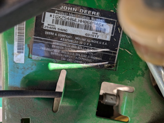2017 John Deere Z540R - Photo2