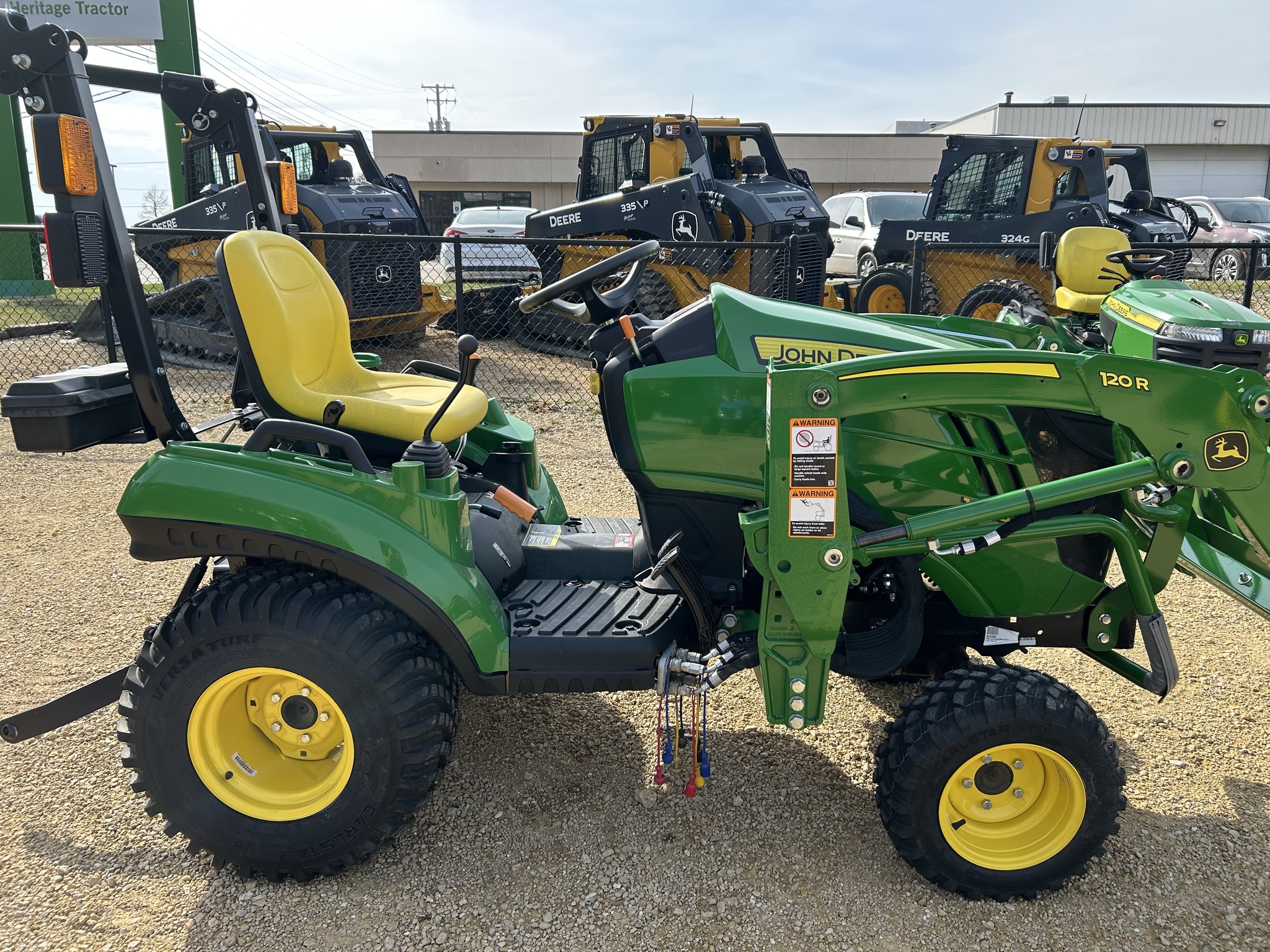  2024 John Deere 1023E at Heritage Tractor in Freeport, IL