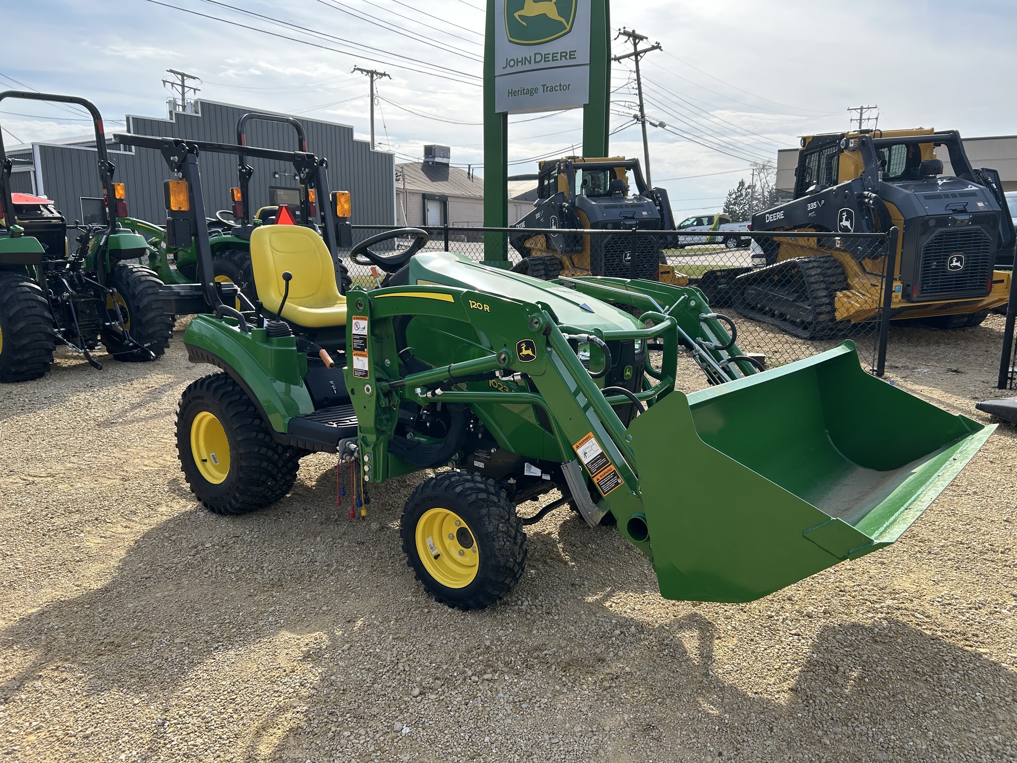  2024 John Deere 1023E at Heritage Tractor in Freeport, IL