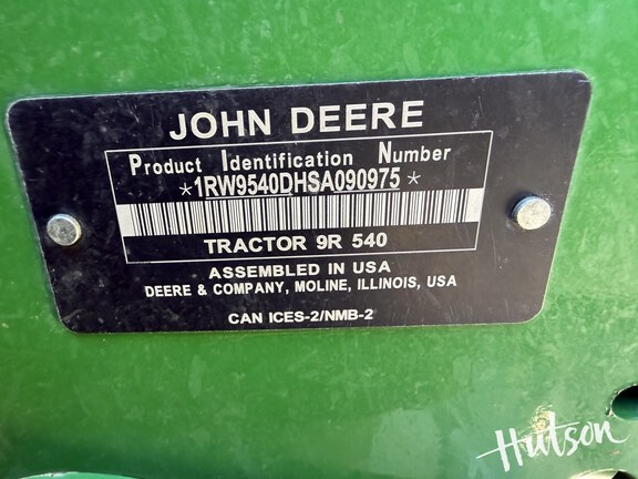 Photo of 2025 John Deere 9R 540