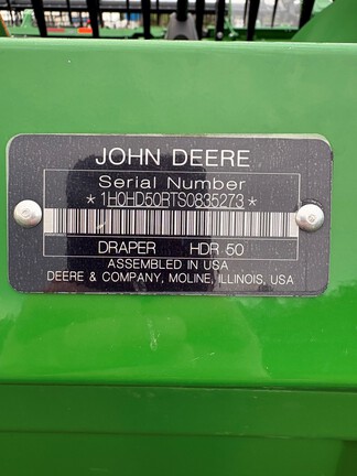 Used 2025 John Deere HDR 50 Combine Platforms at Horizon Ag & Turf in Falher, AB - Photo7