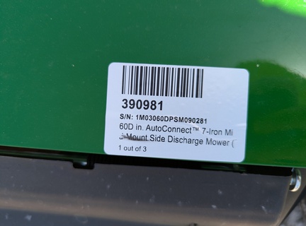 Photo of 2025 John Deere 60D IN.