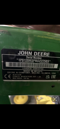Photo of 2024 John Deere 2025R