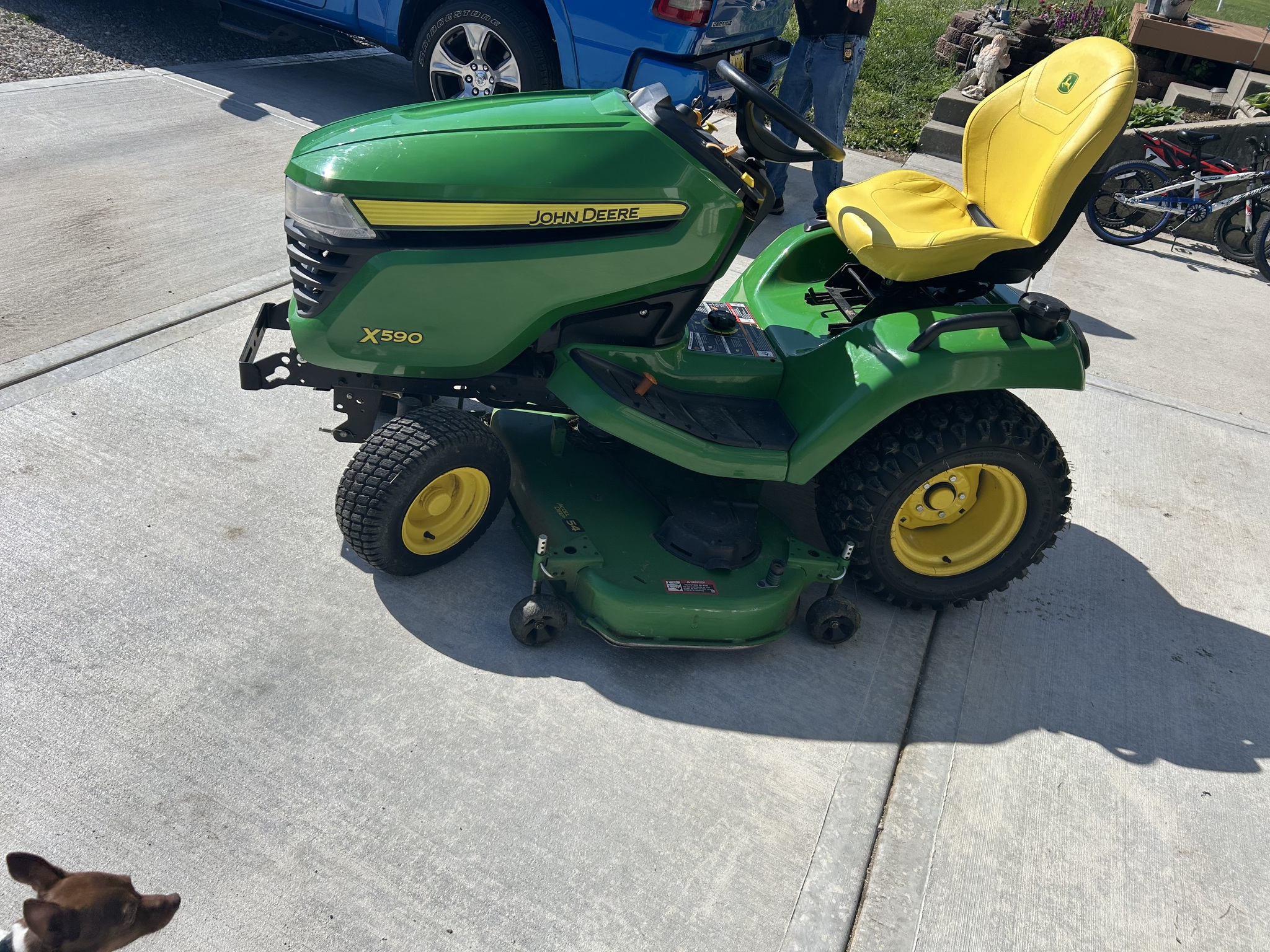  2023 John Deere X590 at Heritage Tractor in Olathe, KS