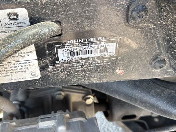 2025 John-Deere XUV 845M HVAC Cab