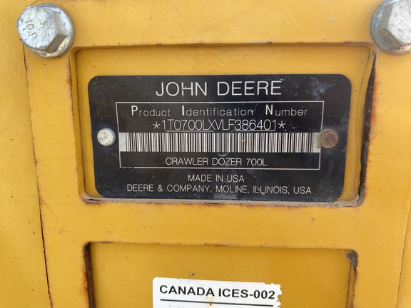 2021 John Deere 700L