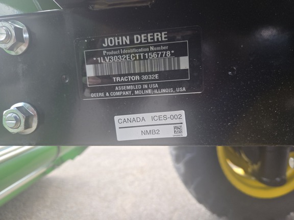 2026 John Deere 3032E