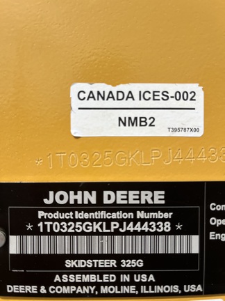 2023 John Deere 325G-9