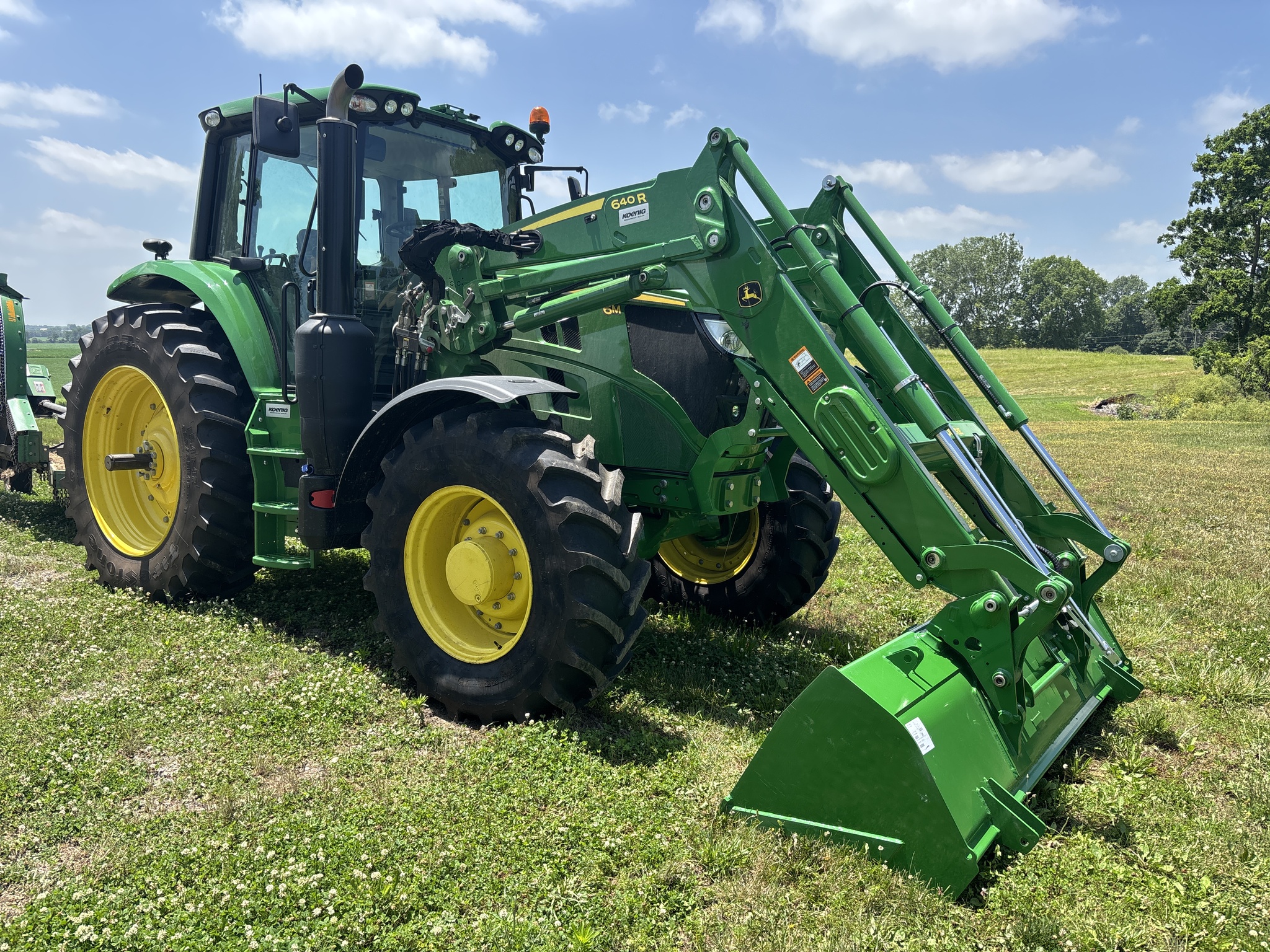 Used 2026 John Deere 6M 155 Utility Tractors at Koenig Equipment in Urbana, OH - PhotoXL0