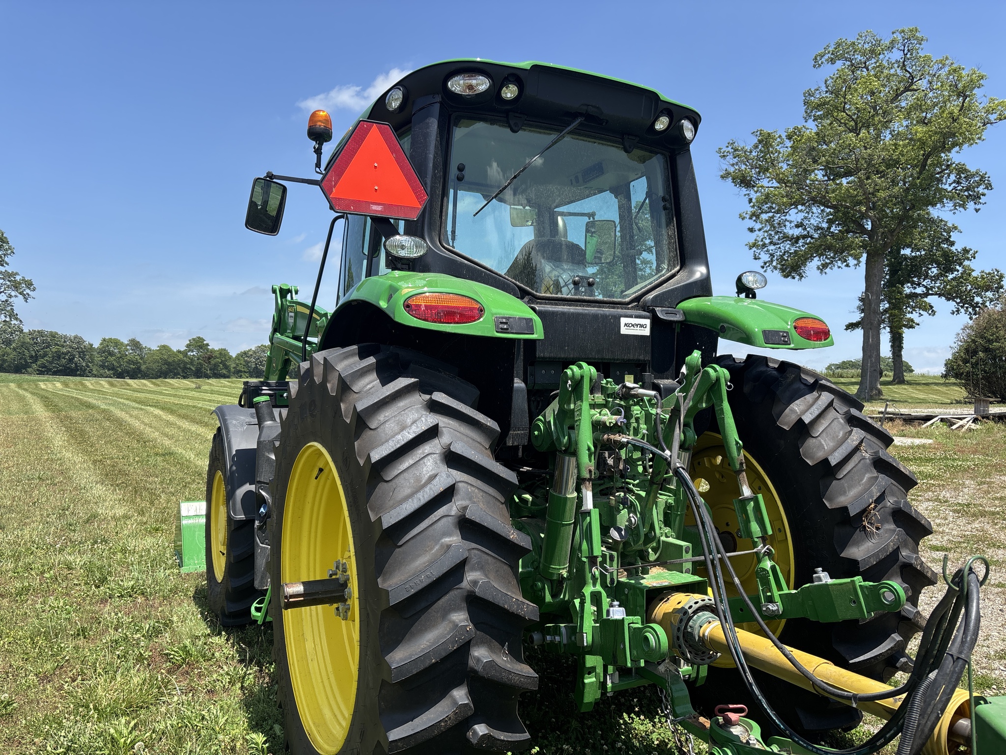 Used 2026 John Deere 6M 155 Utility Tractors at Koenig Equipment in Urbana, OH - PhotoXL1