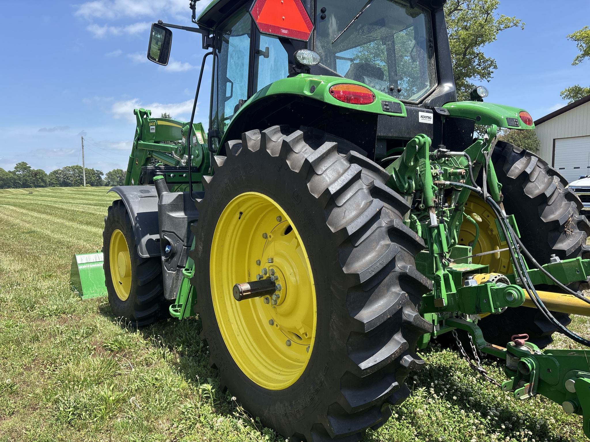 Used 2026 John Deere 6M 155 Utility Tractors at Koenig Equipment in Urbana, OH - PhotoXL7