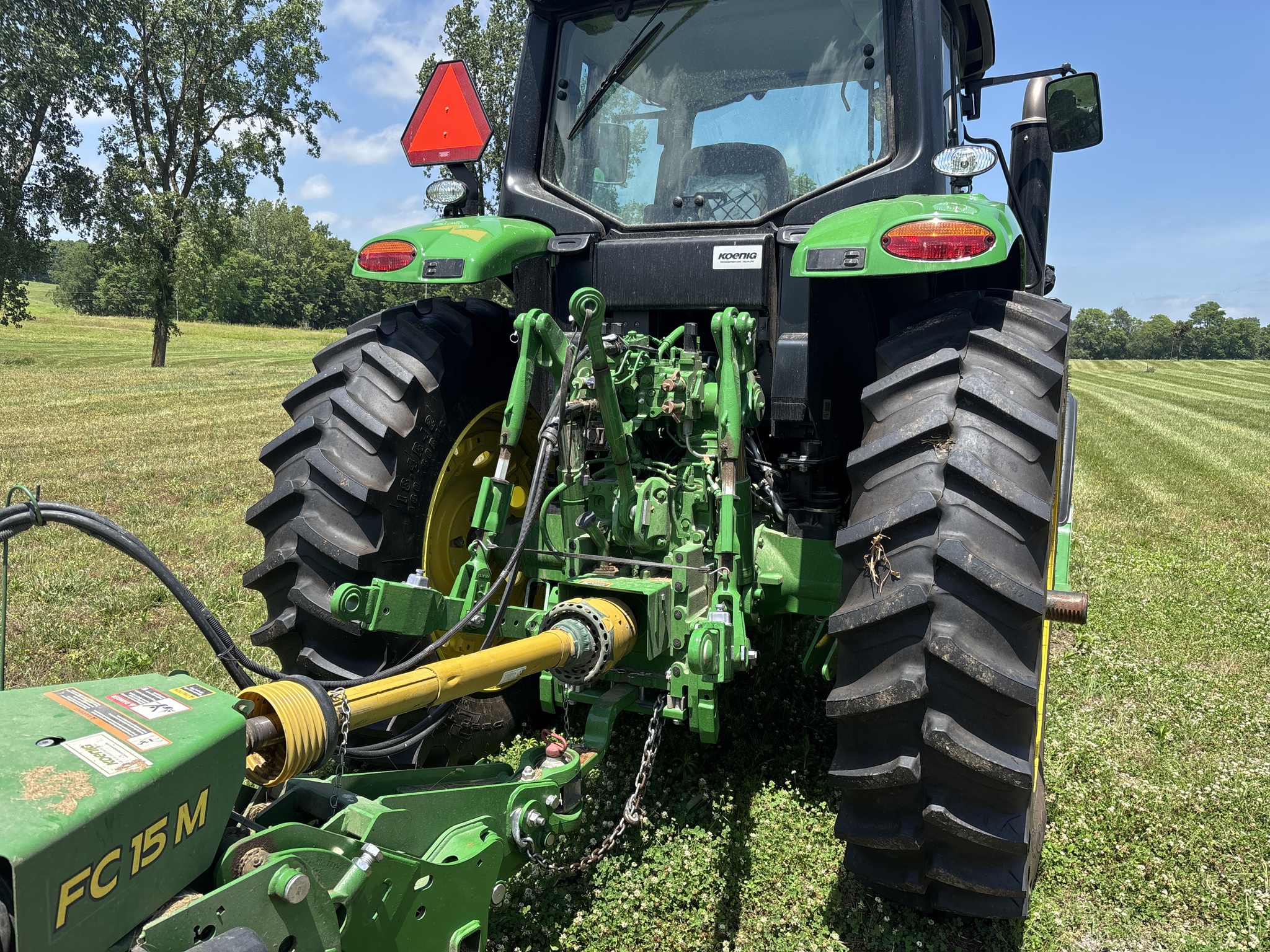 Used 2026 John Deere 6M 155 Utility Tractors at Koenig Equipment in Urbana, OH - PhotoXL6