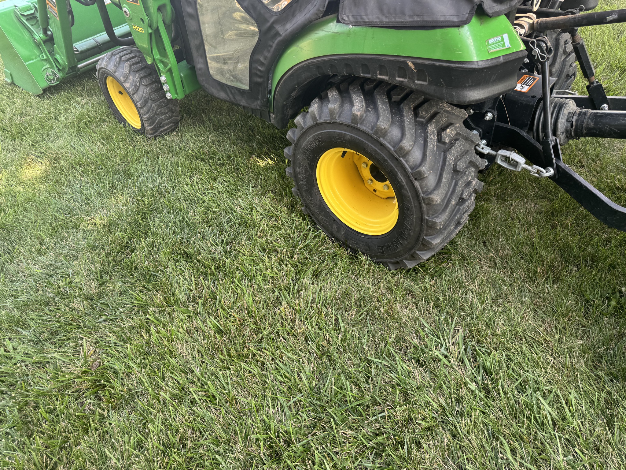 Used 2016 John Deere 1025R Compact Utility Tractors at Koenig Equipment in Urbana, OH - PhotoXL8