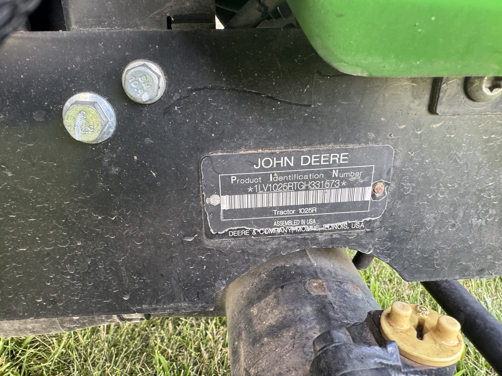 Used 2016 John Deere 1025R Compact Utility Tractors at Koenig Equipment in Urbana, OH - PhotoXL36