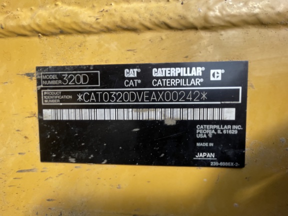 2011 Caterpillar 320D