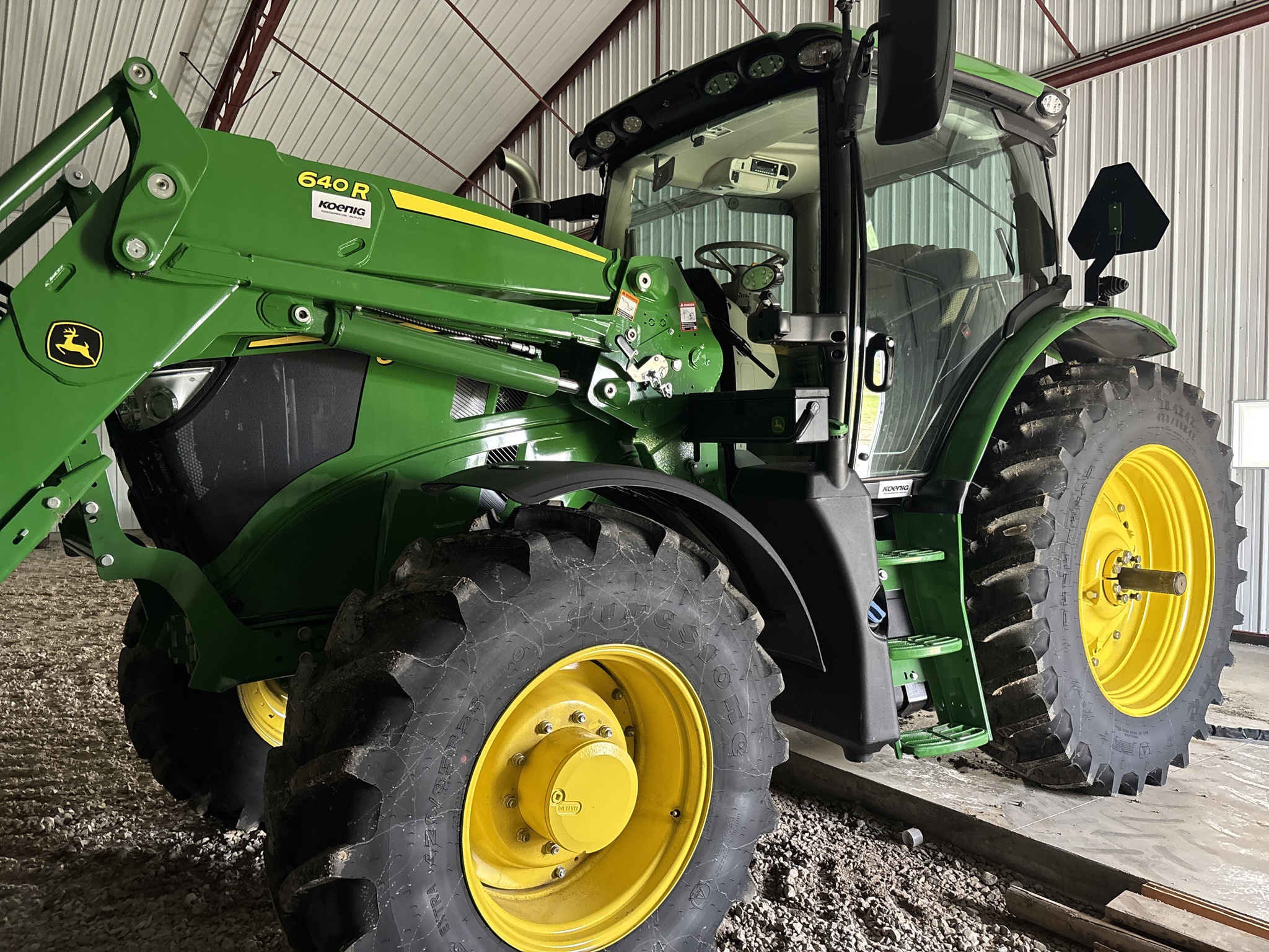 Used 2026 John Deere 6R 155 Row Crop Tractors at Koenig Equipment in Urbana, OH - PhotoXL5