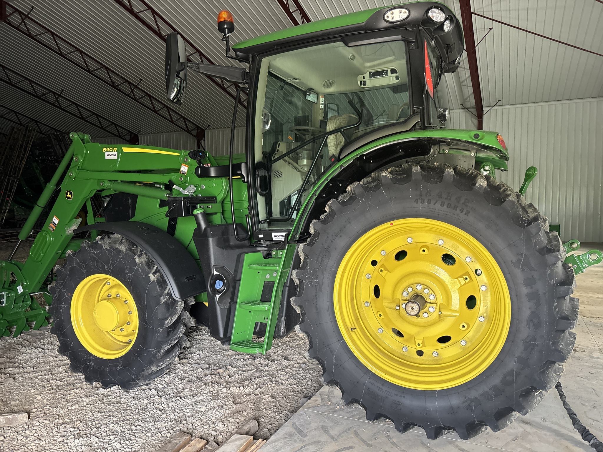 Used 2026 John Deere 6R 155 Row Crop Tractors at Koenig Equipment in Urbana, OH - PhotoXL3