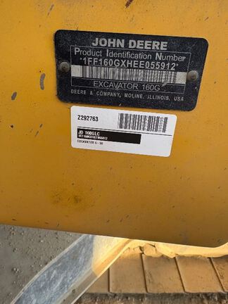 2014 John Deere 160G LC