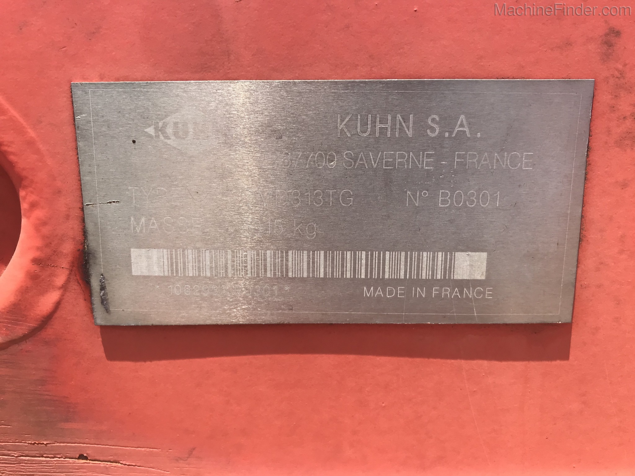 2000 Kuhn GMD313TG Image 4