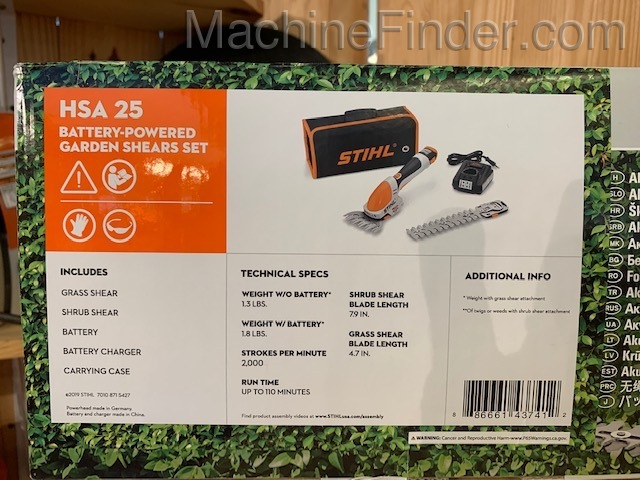 2020 Stihl HSA25 Image 2