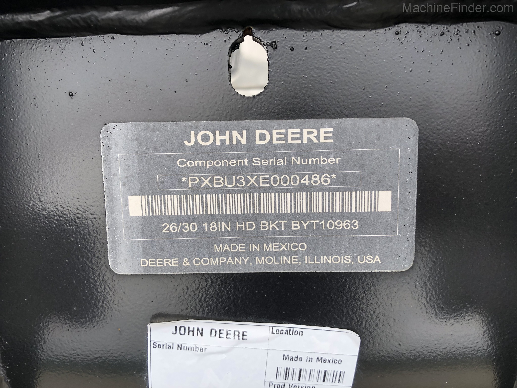 2020 John Deere BYT10963 Image 2