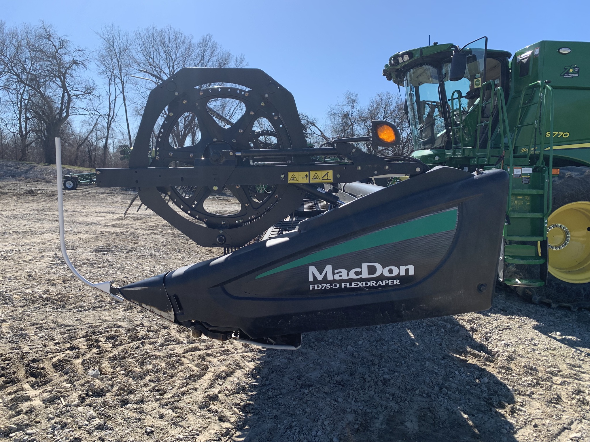  2015 MacDon FD75-40 at Heritage Tractor in Atchison, KS