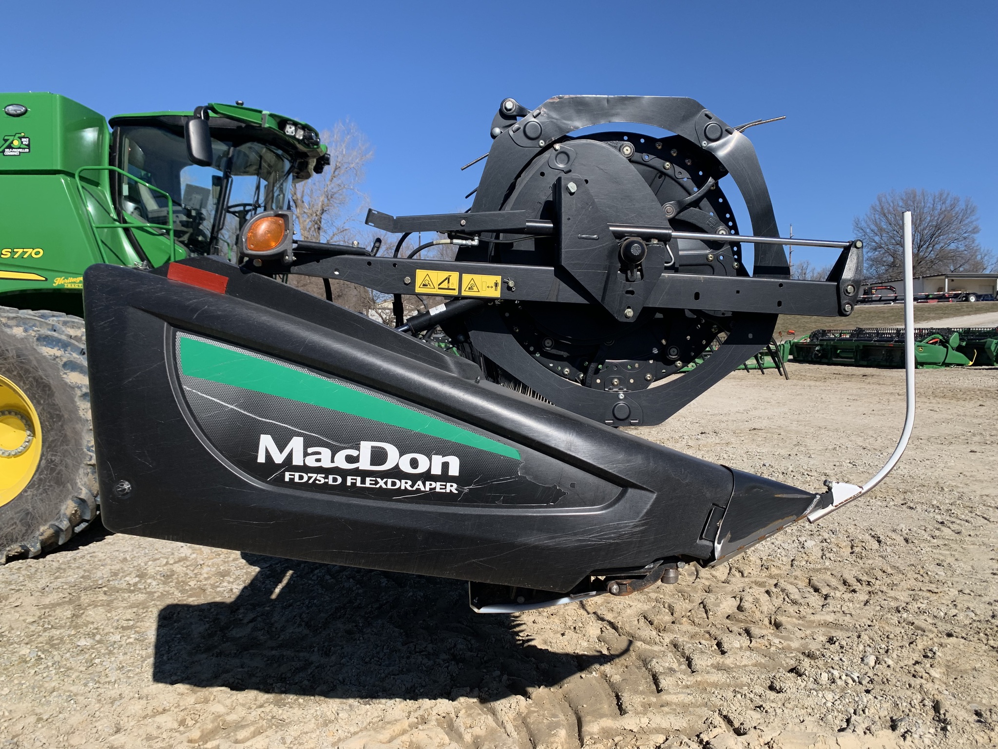  2015 MacDon FD75-40 at Heritage Tractor in Atchison, KS