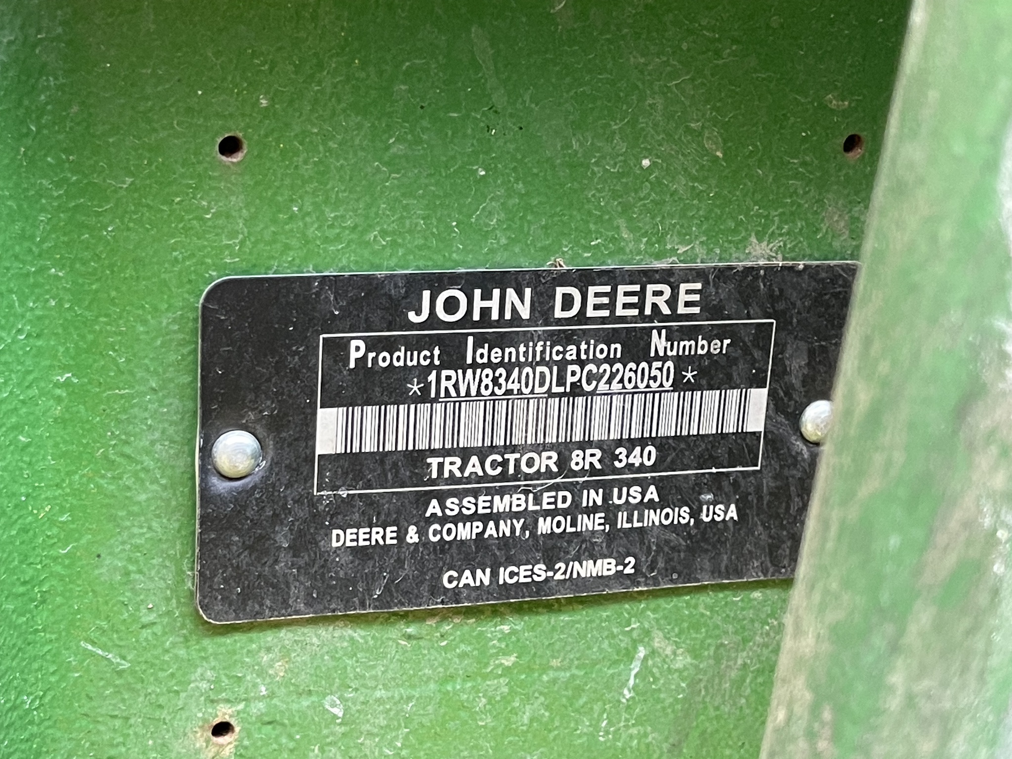  2023 John Deere 8R 340 at Heritage Tractor in Macomb, IL