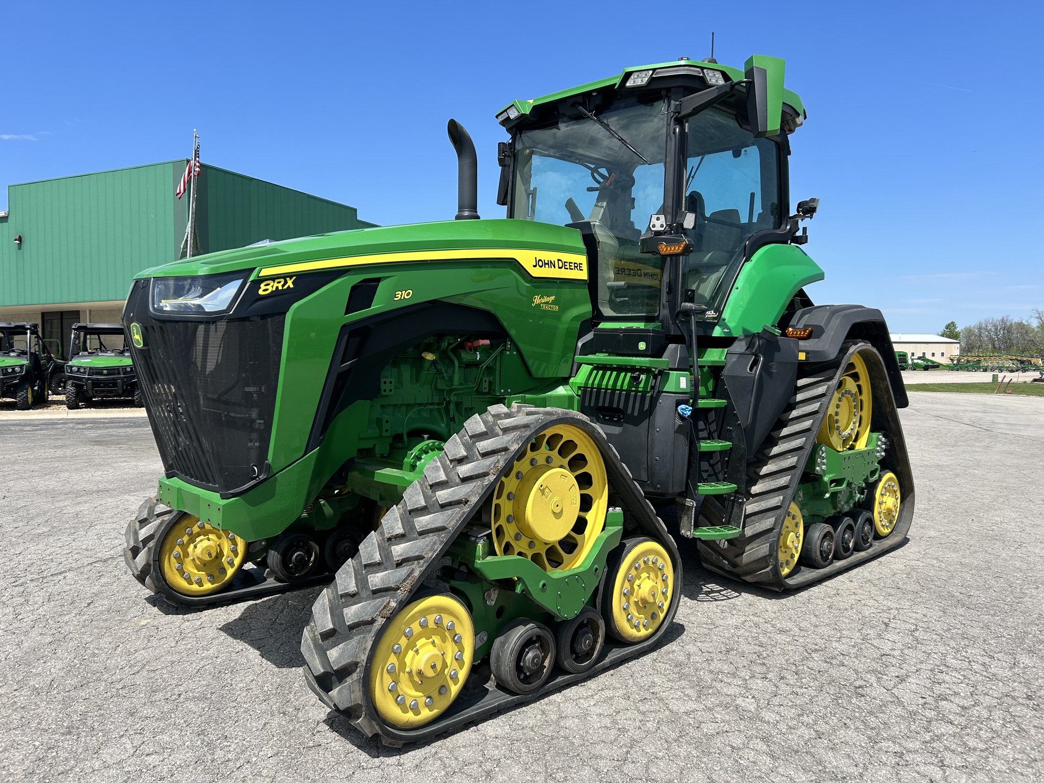  2020 John Deere 8RX 310 at Heritage Tractor in Adrian, MO