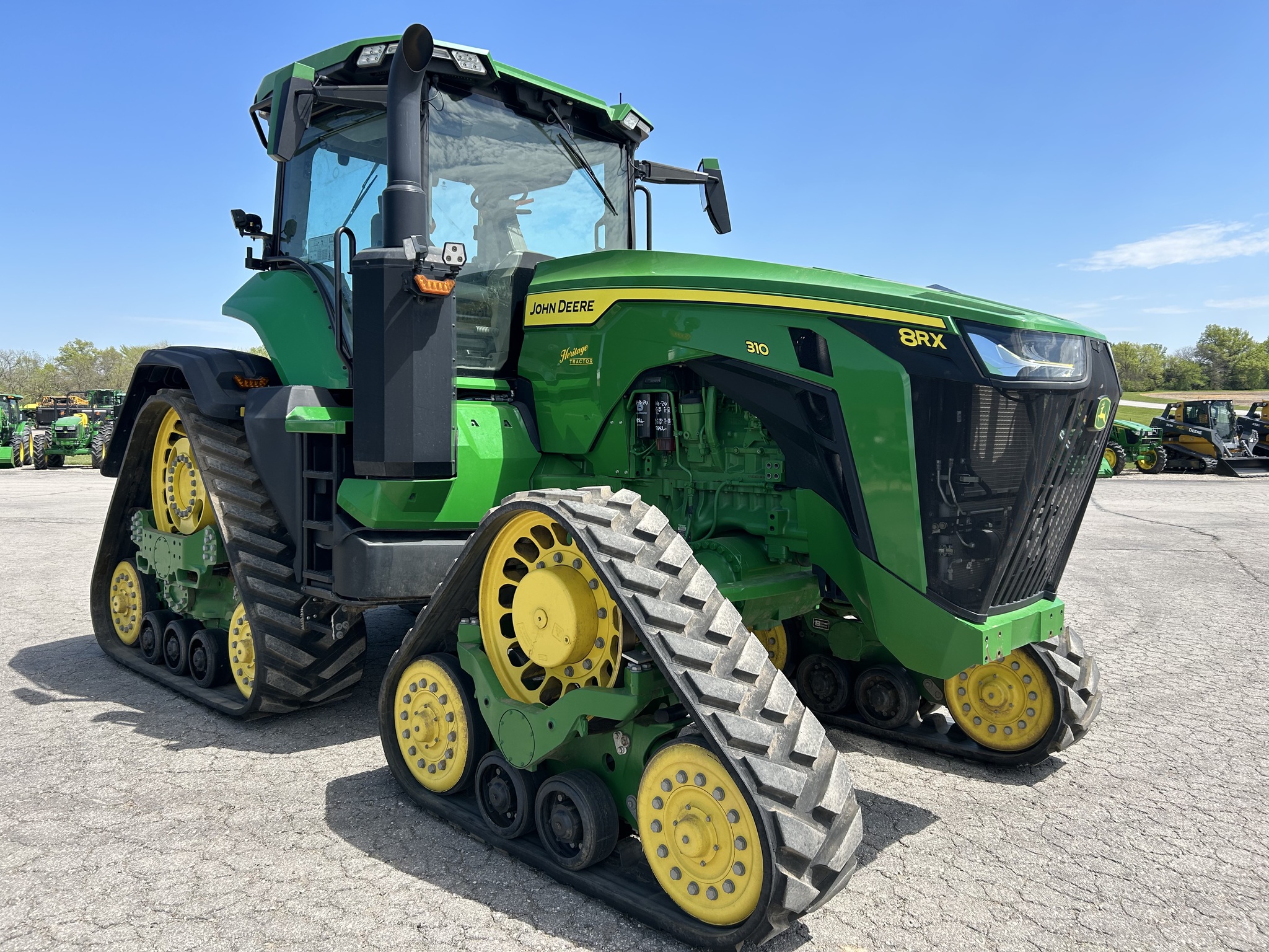  2020 John Deere 8RX 310 at Heritage Tractor in Adrian, MO