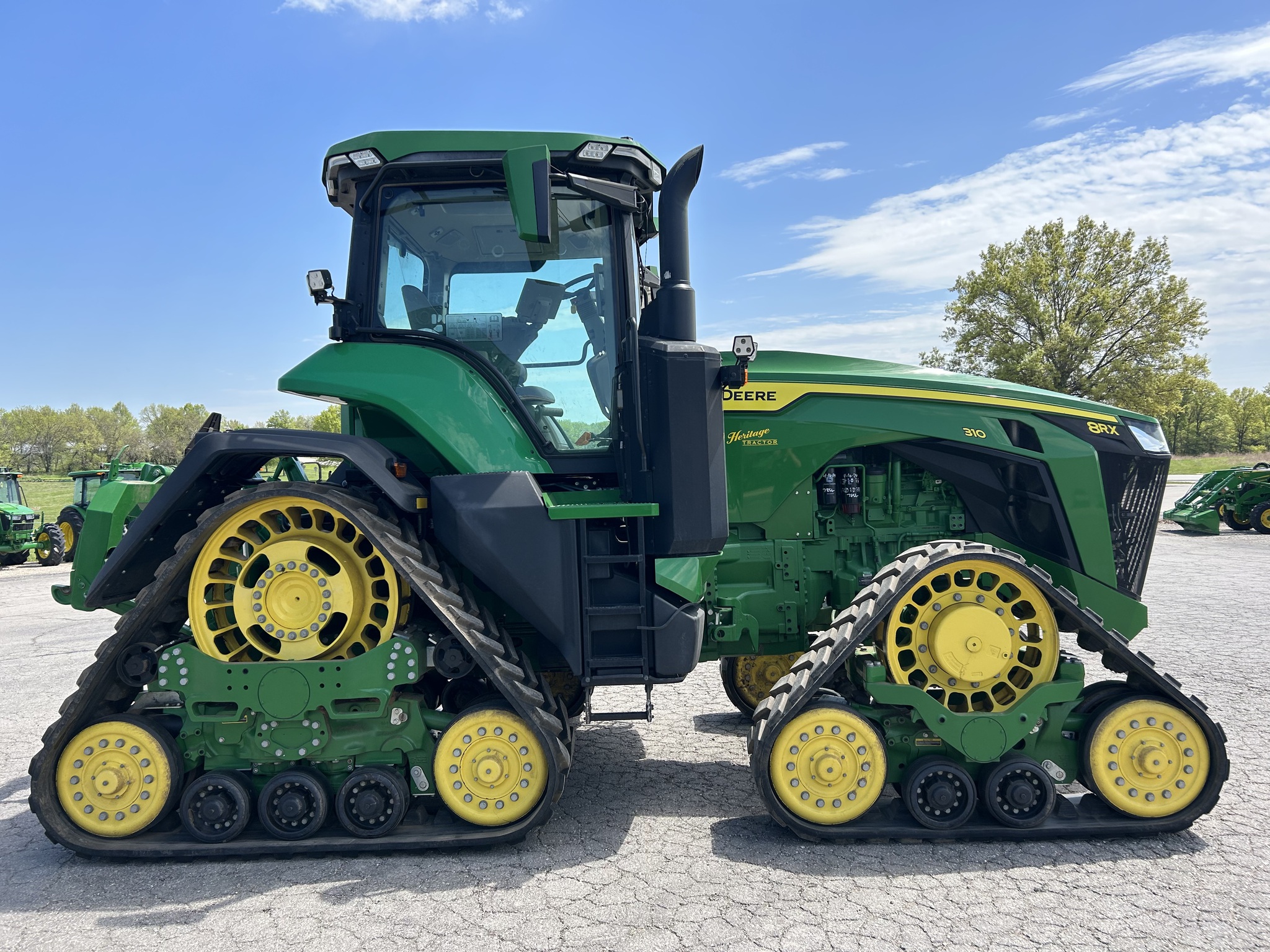  2020 John Deere 8RX 310 at Heritage Tractor in Adrian, MO
