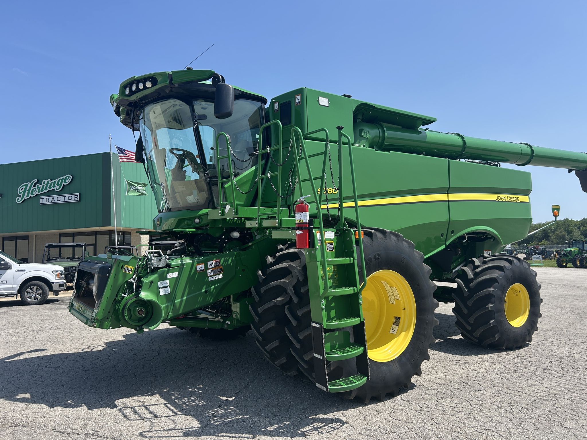  2021 John Deere S780 at Heritage Tractor in Baldwin City, KS