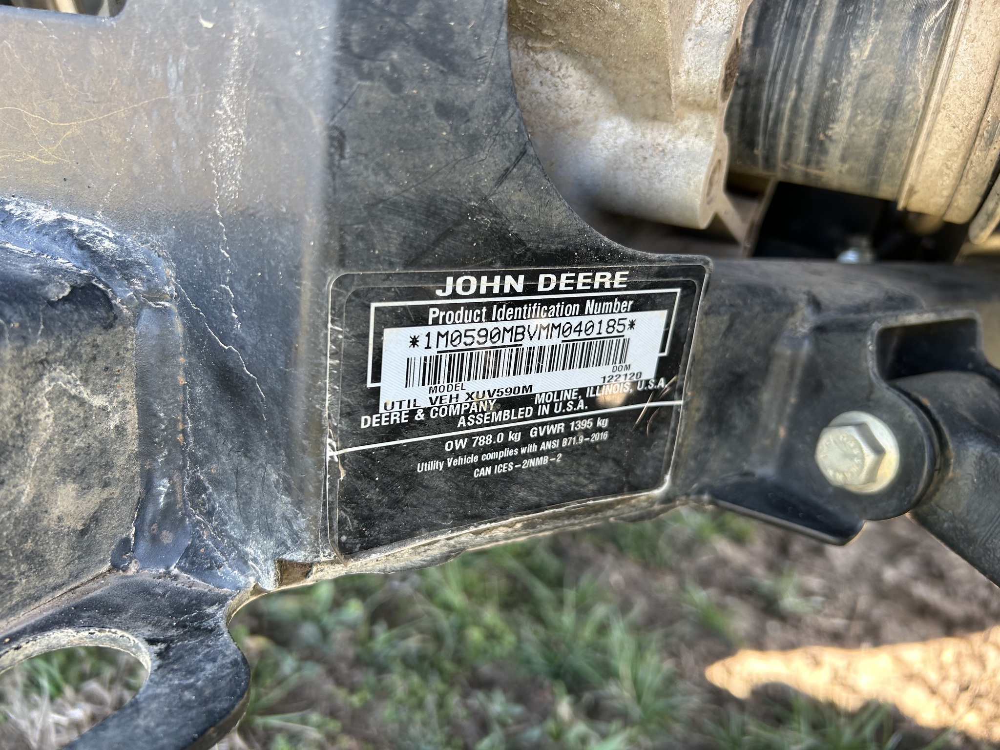  2021 John Deere XUV 590M S4 at Heritage Tractor in Lamar, MO
