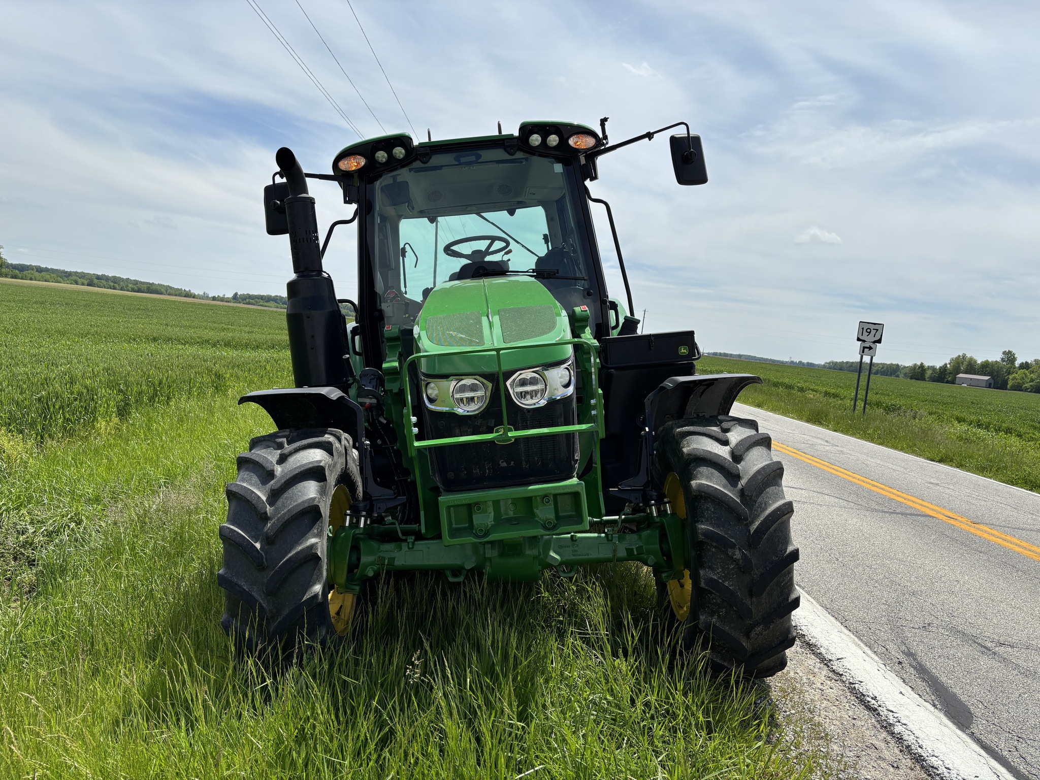 Used 2023 John Deere 6120M Utility Tractors at Koenig Equipment in Anna, OH - PhotoXL2