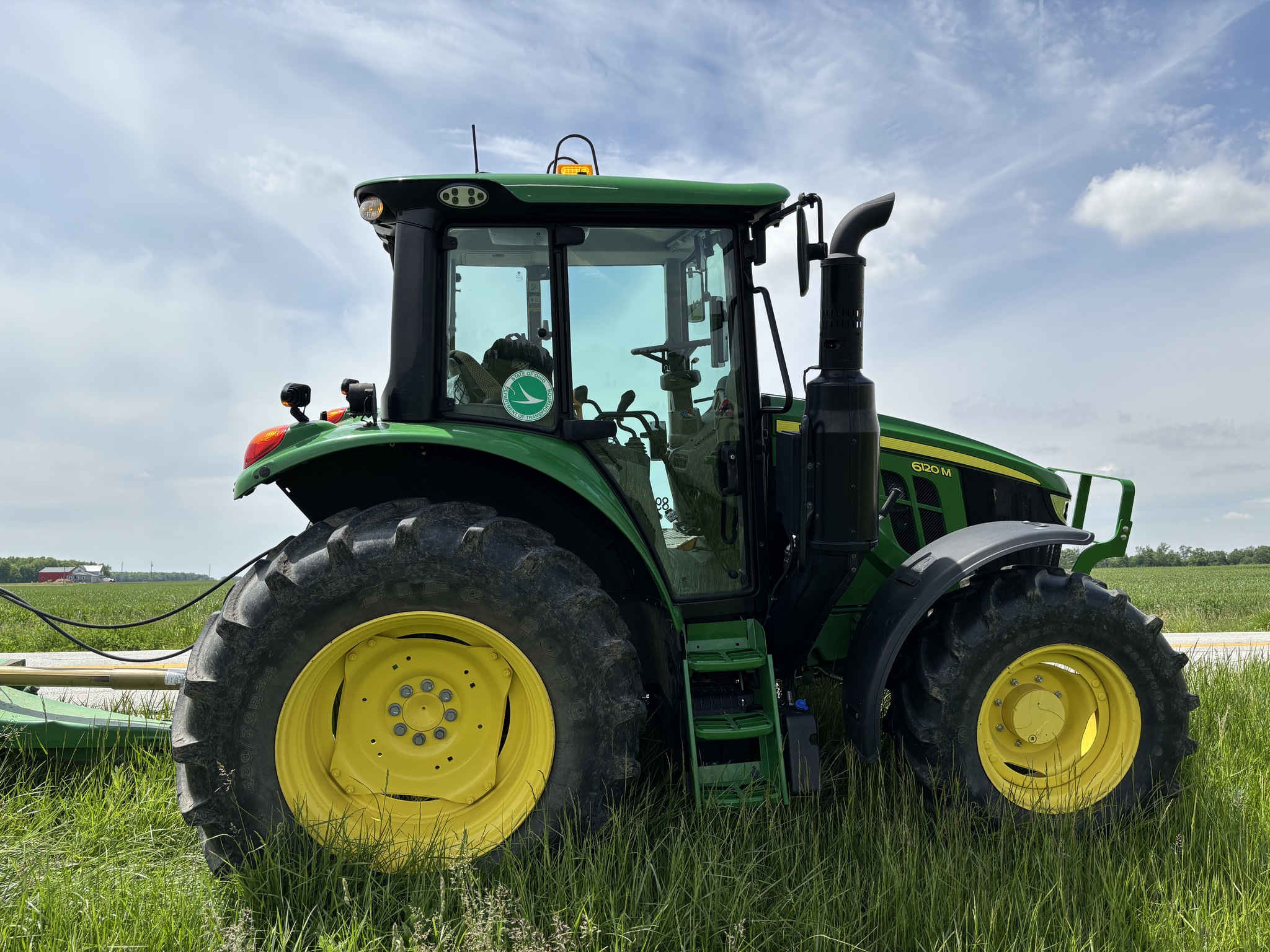 Used 2023 John Deere 6120M Utility Tractors at Koenig Equipment in Anna, OH - PhotoXL4