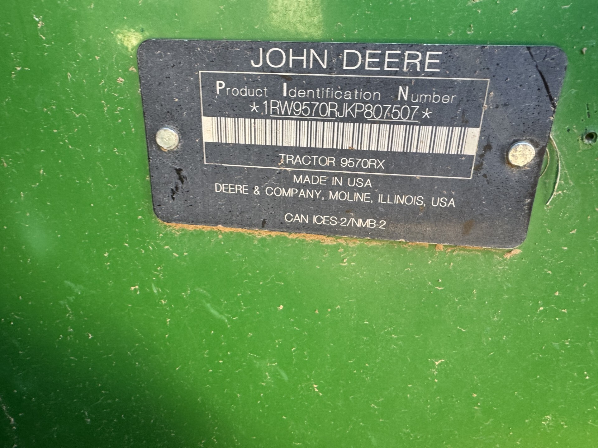 2019 John Deere 9570RX Image 43