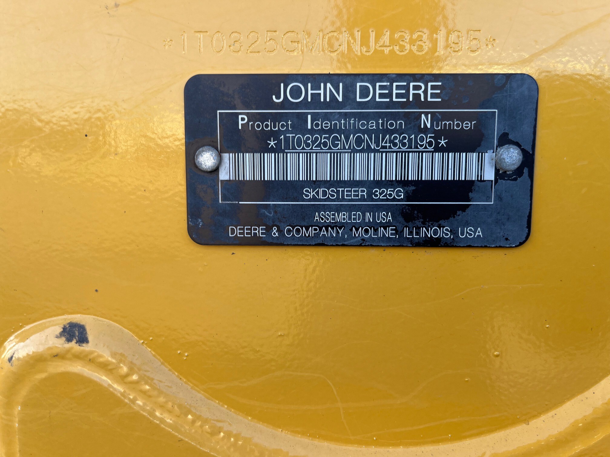 2022 John Deere 325G Image 20