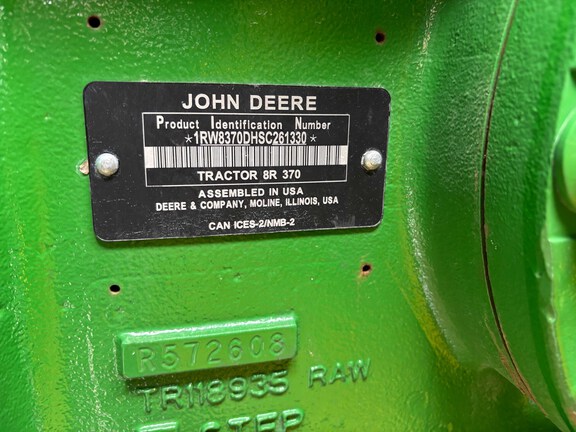 Used 2025 John Deere 8R 370 Row Crop Tractors at Koenig Equipment in Anna, OH - Photo33